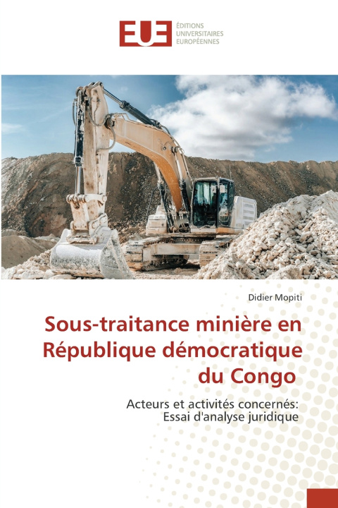 Книга Sous-traitance minière en République démocratique du Congo Didier Mopiti