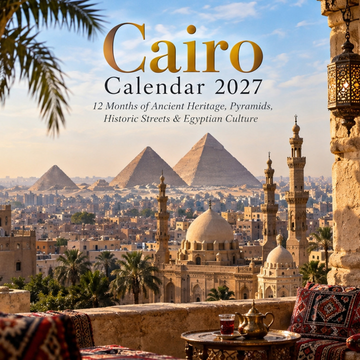 Kniha Cairo Calendar 2027 Philip A. McDonald