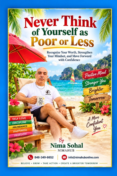 Kniha Never Think of Yourself as Poor or Less NiMA SOHAL