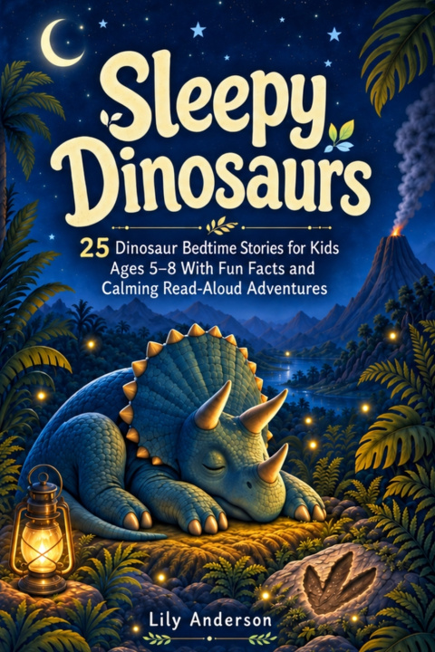 Boek Sleepy Dinosaurs Lily Anderson