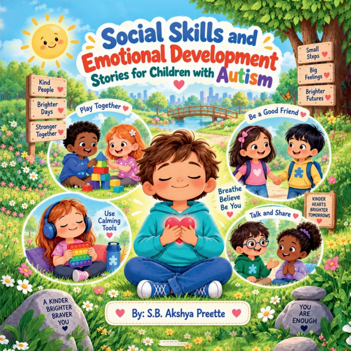 Kniha Social Skills and Emotional Development Stories for Children with Autism S B Akshya Preette