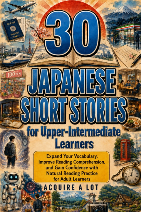 Carte 30 Japanese Short Stories for Upper-Intermediate Learners Acquire A Lot