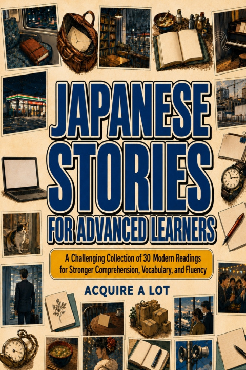 Carte Japanese Stories for Advanced Learners Acquire A Lot