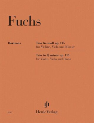 Boek Robert Fuchs - Trio fis-moll op. 115 für Violine, Viola und Klavier Robert Fuchs