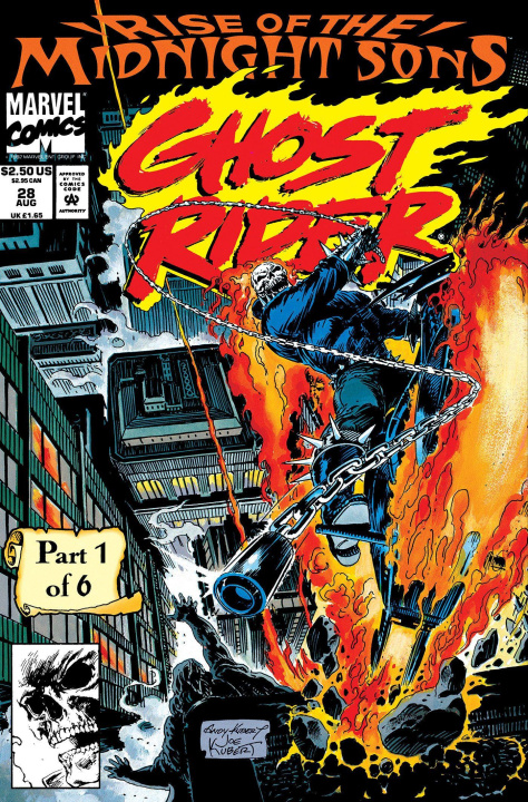 Boek Ghost Rider: Danny Ketch Epic Collection: Rise of the Midnight Sons Andy Kubert