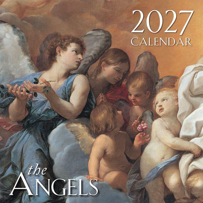 Calendar/Diary 2027 Angels Wall Calendar 