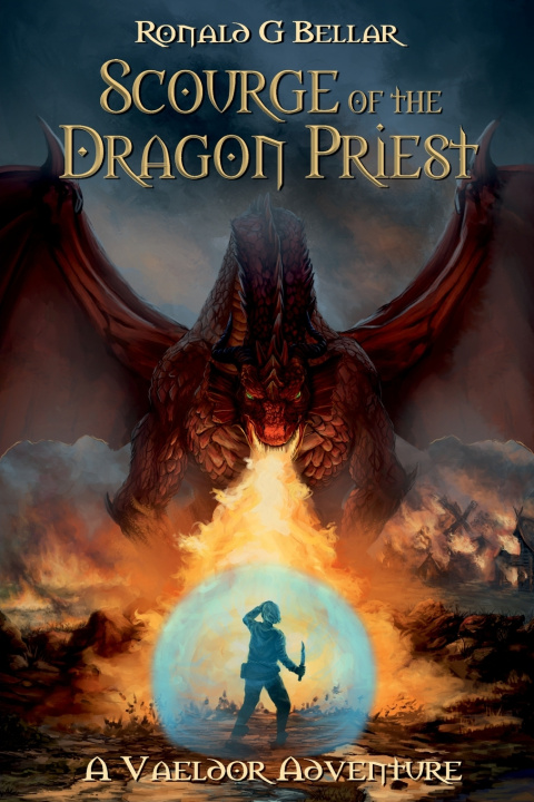 Livro Scourge of the Dragon Priest Ronald G Bellar