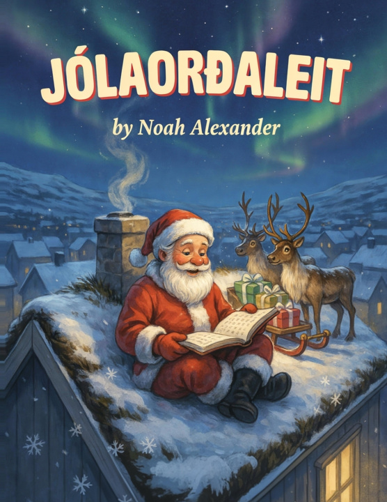 Könyv Jólaorðaleit Noah Alexander