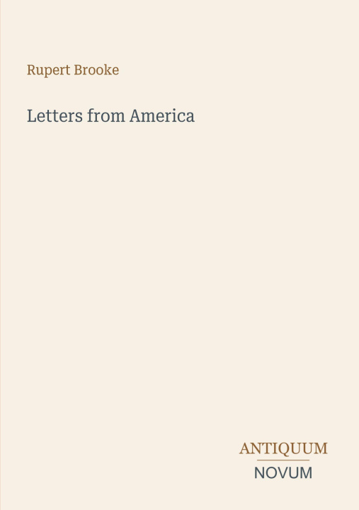 Book Letters from America 