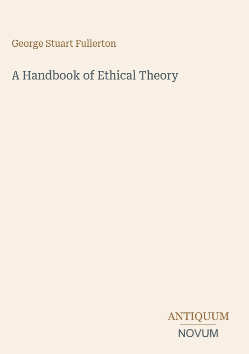 Livro A Handbook of Ethical Theory 
