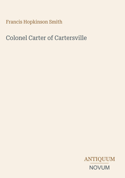 Kniha Colonel Carter of Cartersville 