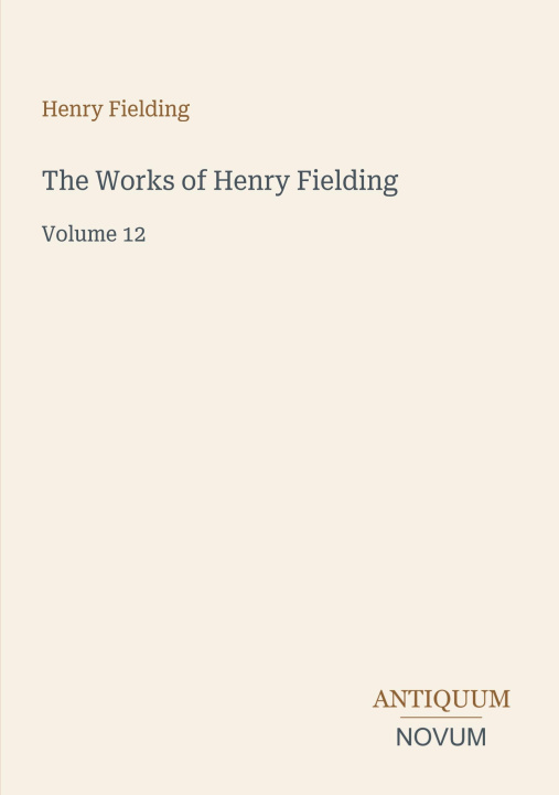 Livro The Works of Henry Fielding 
