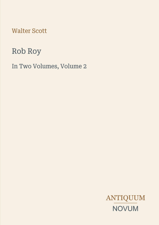 Book Rob Roy 