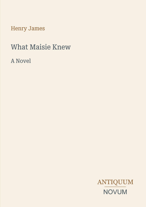Könyv What Maisie Knew 