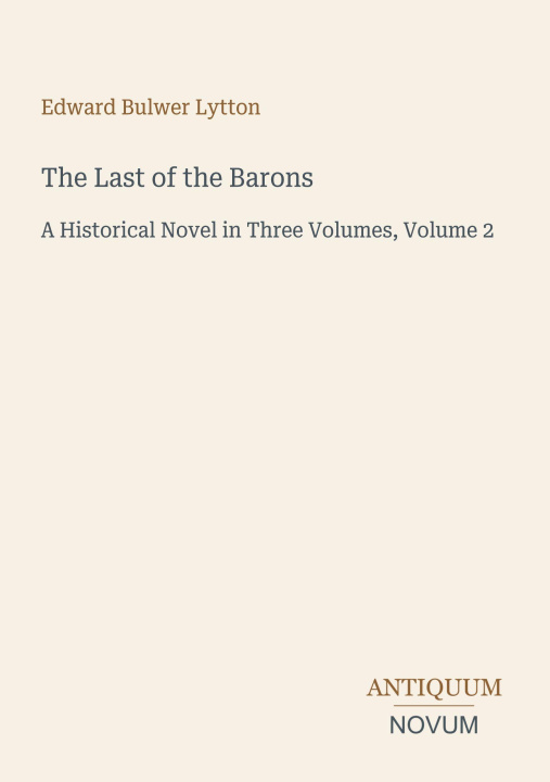 Livro The Last of the Barons 