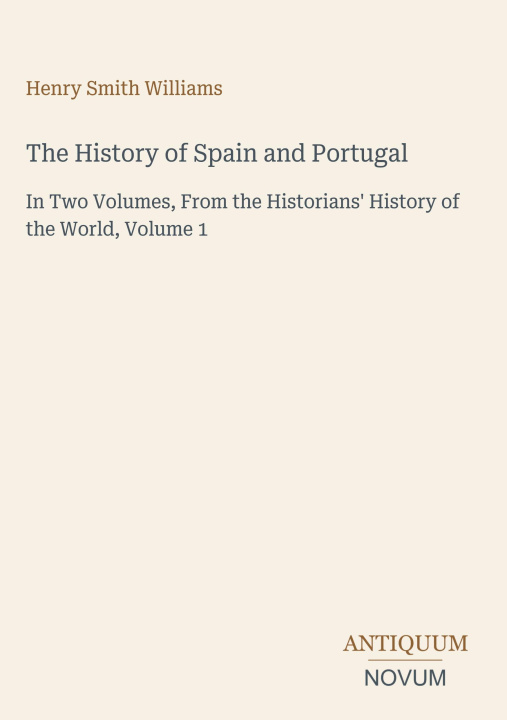 Livro The History of Spain and Portugal 