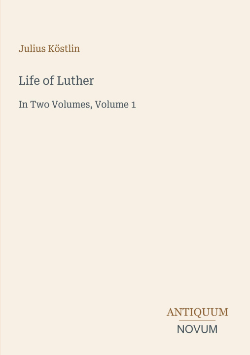 Knjiga Life of Luther 