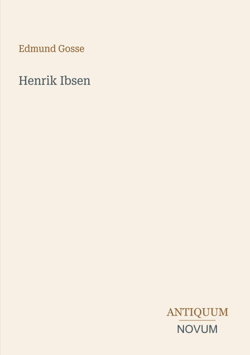 Könyv Henrik Ibsen 