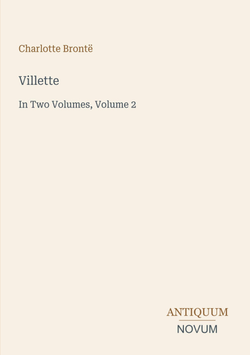 Book Villette 