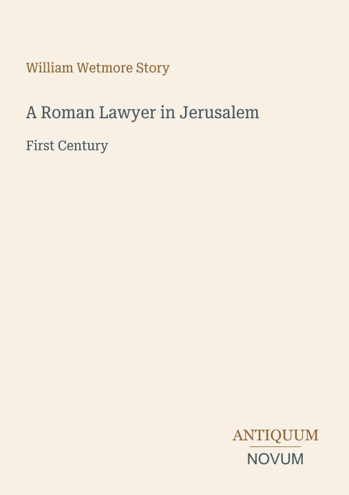 Book A Roman Lawyer in Jerusalem 