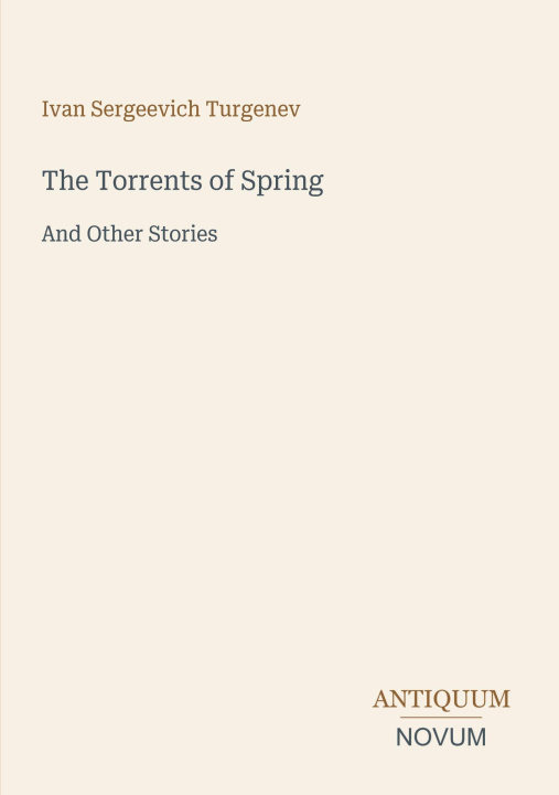 Livro The Torrents of Spring 