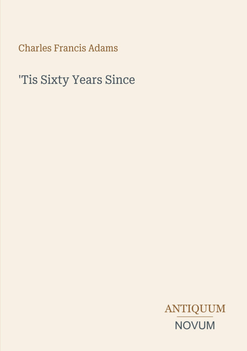 Книга 'Tis Sixty Years Since 