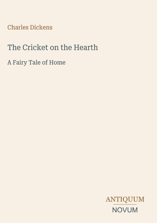 Livro The Cricket on the Hearth 