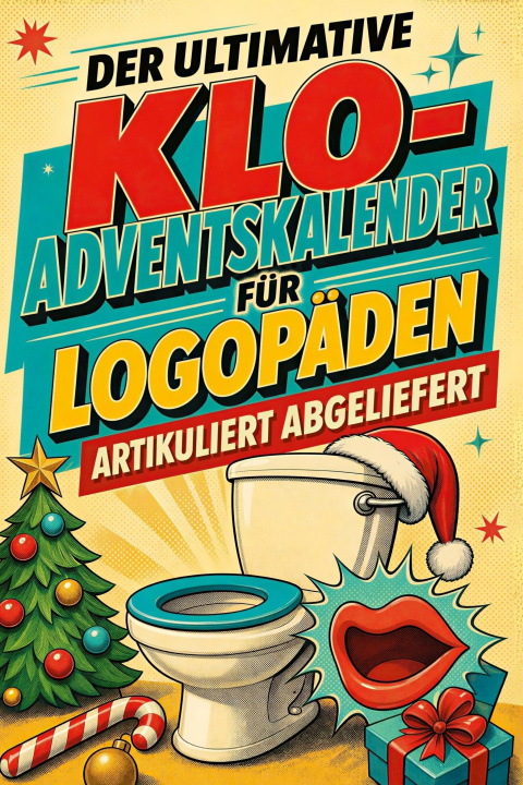 Boek Der ultimative Klo-Adventskalender für Logopäden 