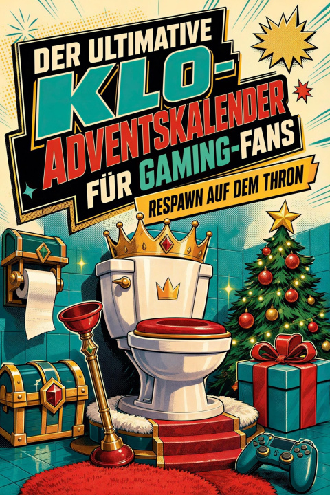 Boek Der ultimative Klo-Adventskalender für Gaming-Fans 