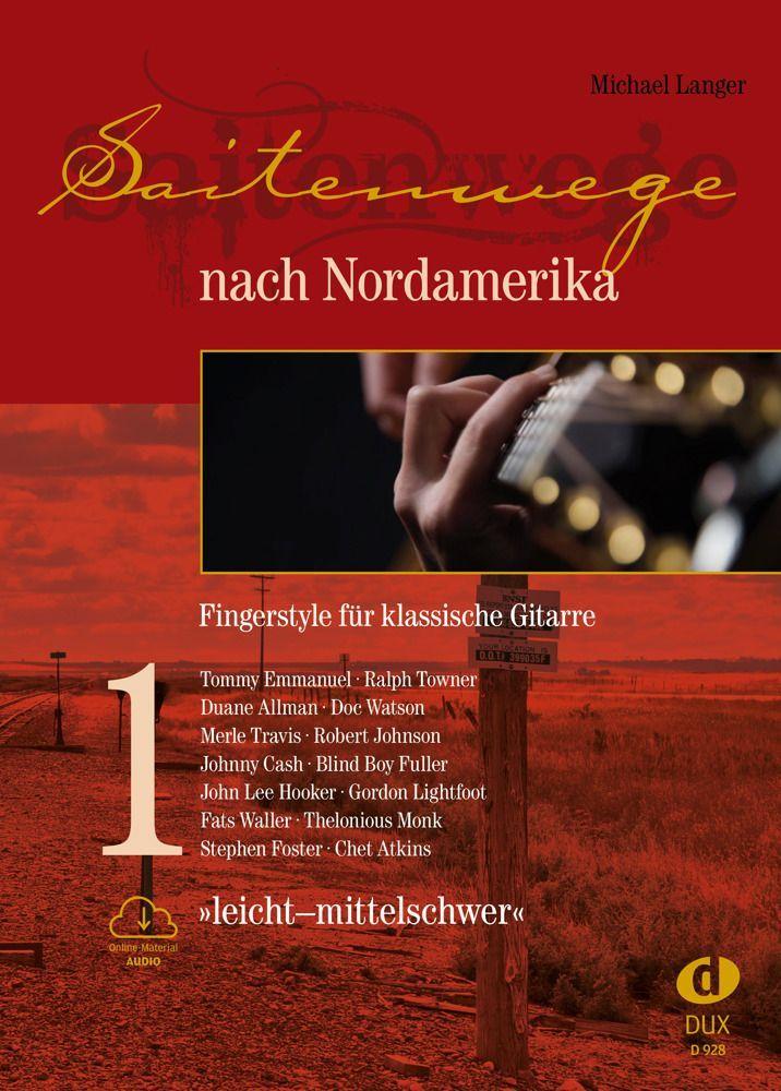 Kniha Saitenwege nach Nordamerika, Band 1 - leicht bis mittelschwer 