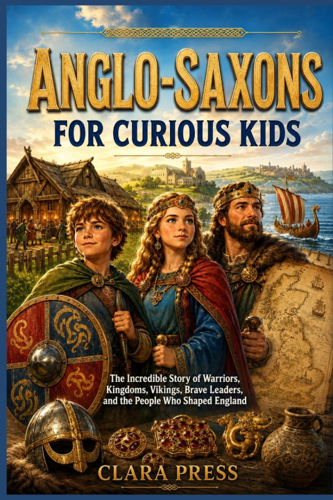 Book ANGLO-SAXONS FOR CURIOUS KIDS CLARA PRESS