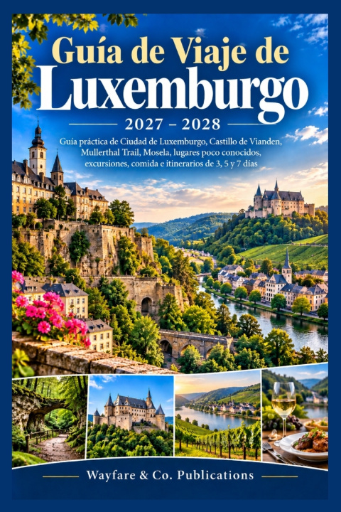 Livro Guía de viaje de Luxemburgo 2027-2028 Wayfare and Co. Publications