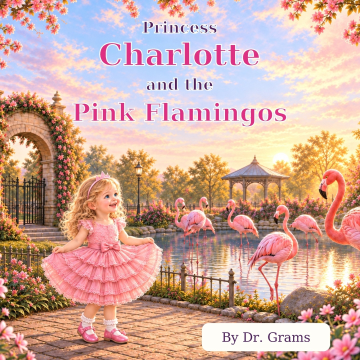 Книга Princess Charlotte and the Pink Flamingos Grams