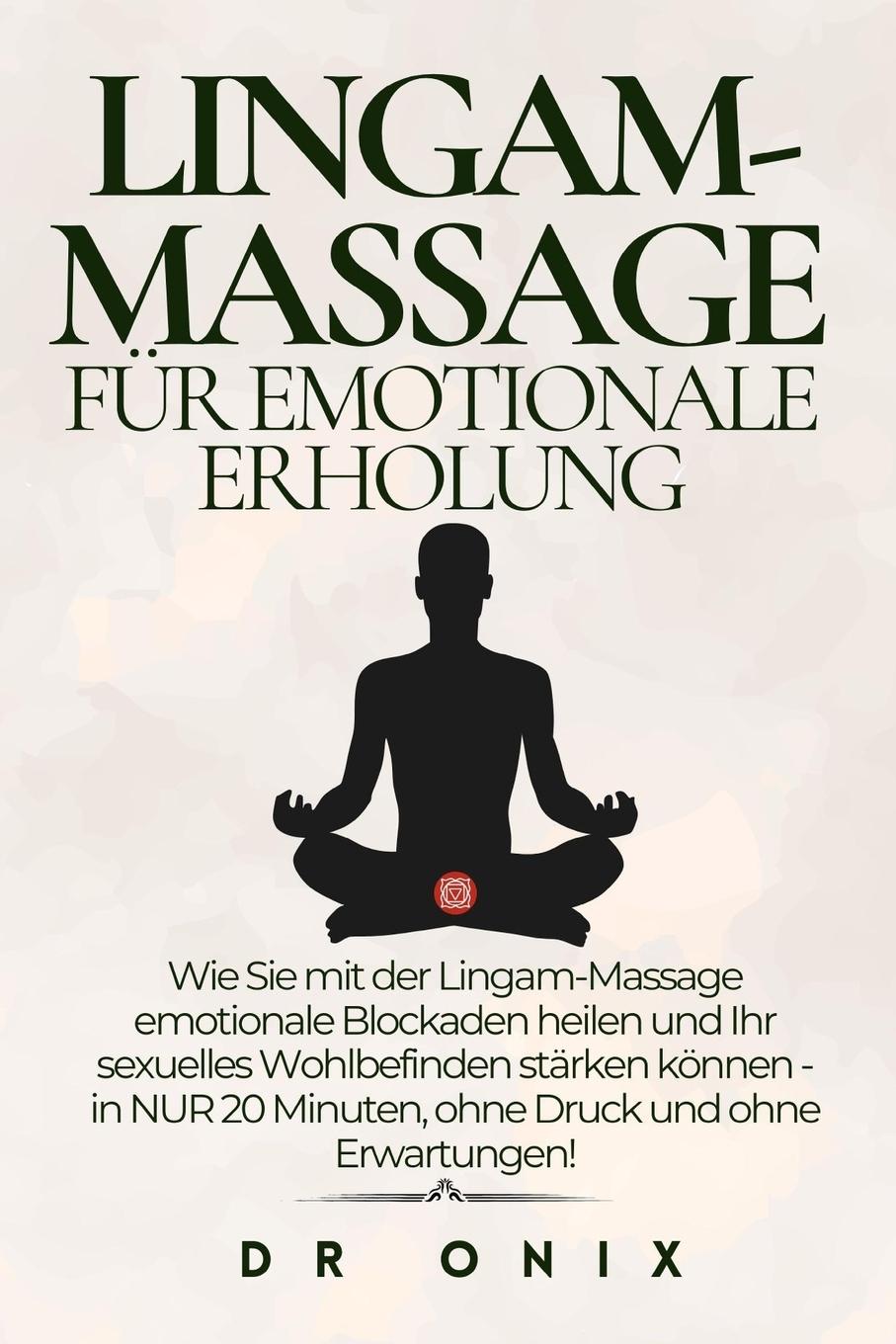 Carte LINGAM-MASSAGE FÜR EMOTIONALE ERHOLUNG Onix