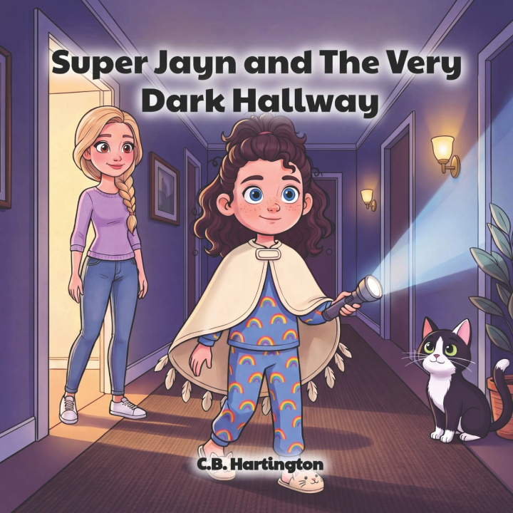 Livro Super Jayn and The Very Dark Hallway C B Hartington
