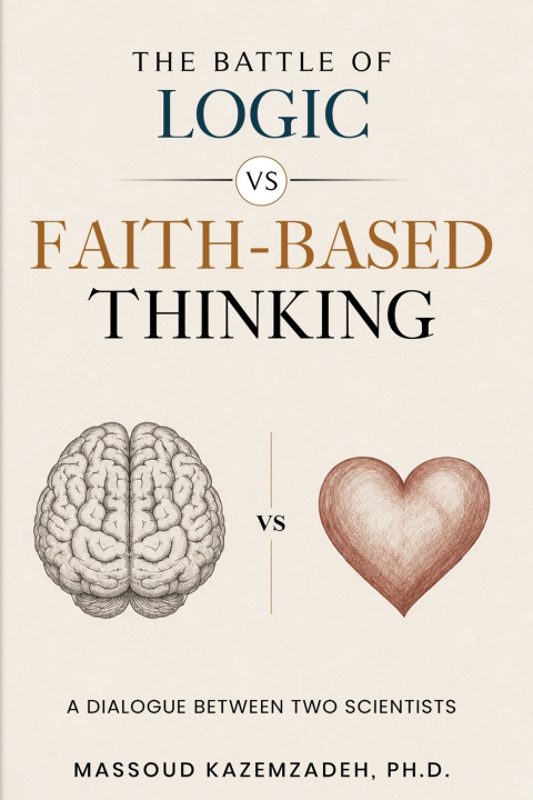 Livro THE BATTLE OF LOGIC VS FAITH-BASED THINKING PH.D. MASSOUD KAZEMZADEH