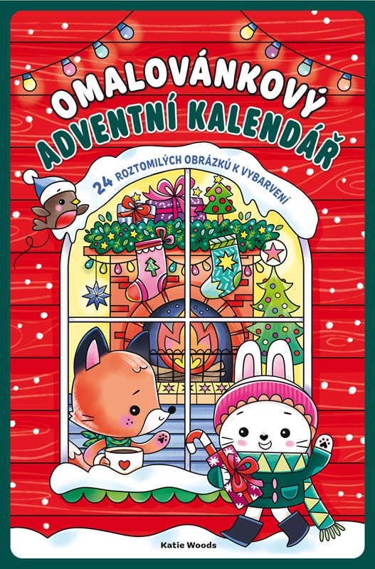 Book Omalovánkový adventní kalendář 