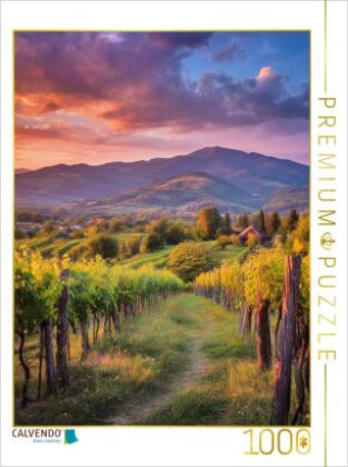 Játék CALVENDO Puzzle Ein Motiv aus dem Kalender Reben der Toskana | 1000 Teile Lege-Größe 64 × 48 cm Foto-Puzzle für glückliche Stunden Calvendo