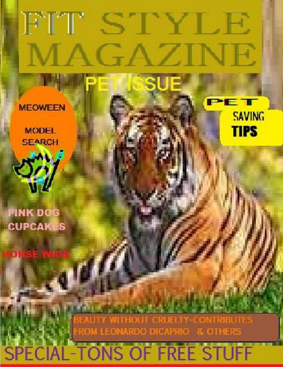Livro Fitstyle Magazine Pet Issue FITstyle Magazine
