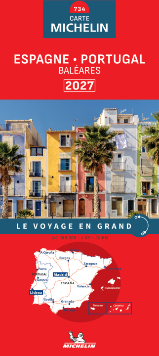 Buch Carte Nationale Espagne, Portugal 2027 