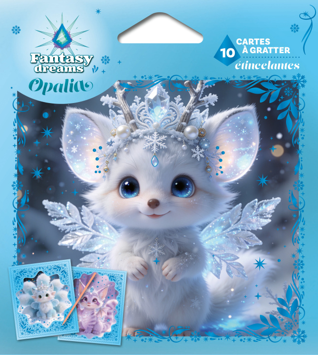 Libro Cartes à gratter étincelantes - Opalia 