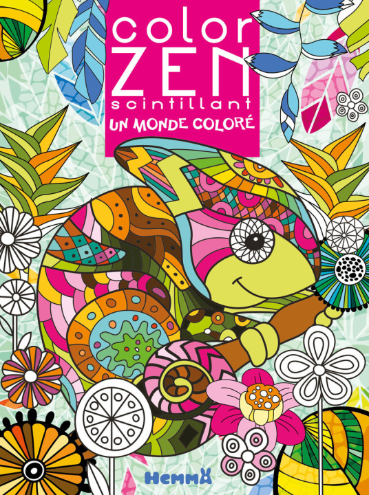 Boek Color Zen scintillant - Un monde coloré 