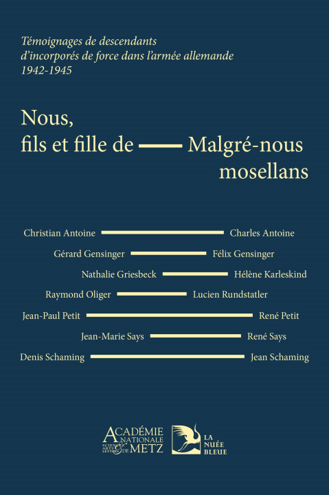 Buch Nous, fils et filles de Malgré-nous mosellans 