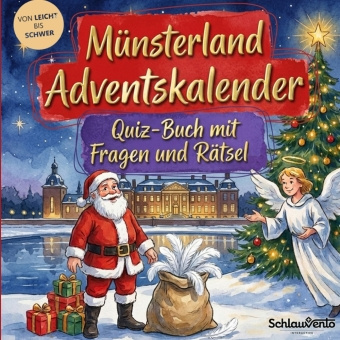 Libro Münsterland-Adventskalender: Quiz-Buch mit Fragen und Rätsel Schlauvento Interactive