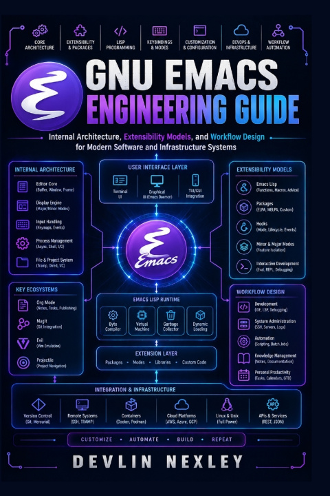 Könyv GNU Emacs Engineering Guide Devlin Nexley