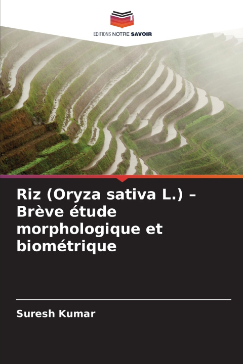 Kniha Riz (Oryza sativa L.) - Brève étude morphologique et biométrique Suresh Kumar
