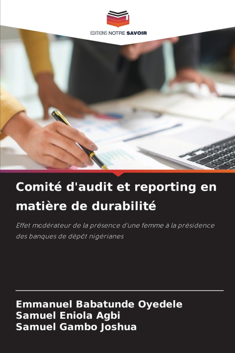 Buch Comité d'audit et reporting en matière de durabilité Emmanuel Babatunde Oyedele
