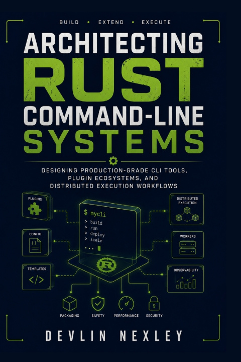 Könyv Architecting Rust Command-Line Systems Devlin Nexley