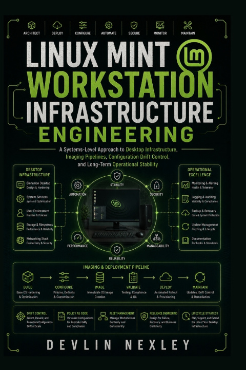 Könyv Linux Mint Workstation Infrastructure Engineering Devlin Nexley