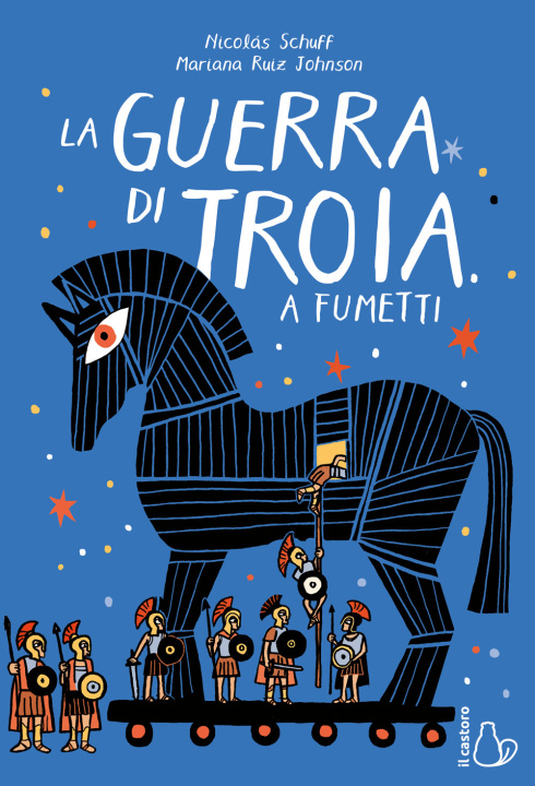 Boek guerra di Troia a fumetti Nicolás Schuff